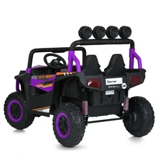 Двухместный детский электромобиль багги M 6058 EBLR-9 (24V) фиолетовый, с пультом управления фото 21