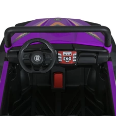 Двухместный детский электромобиль багги M 6058 EBLR-9 (24V) фиолетовый, с пультом управления фото 63