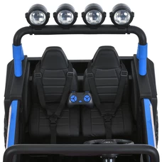 Двухместный детский электромобиль багги M 6058 EBLR-11 (24V) серый, с пультом управления фото 16