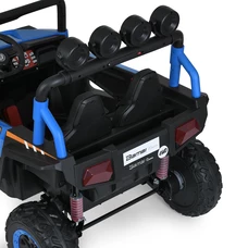 Двухместный детский электромобиль багги M 6058 EBLR-11 (24V) серый, с пультом управления фото 11