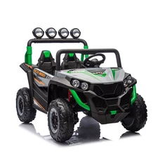 Двухместный детский электромобиль багги M 6058 EBLR-11 (24V) серый, с пультом управления фото 54