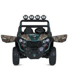 Двухместный детский электромобиль багги M 6058 EBLR-18-5 (24V) зеленый камуфляж, с пультом управления фото 14