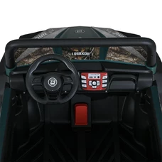 Двухместный детский электромобиль багги M 6058 EBLR-18-5 (24V) зеленый камуфляж, с пультом управления фото 63