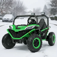 Двухместный детский электромобиль багги M 4969 EBLR-5 (24V) зеленый, моторы 4х80W фото 21