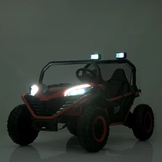 Двухместный детский электромобиль багги M 4969 EBLR-7 (24V) оранжевый, моторы 4х80W фото 54