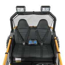 Двухместный детский электромобиль багги M 4969 EBLR-7 (24V) оранжевый, моторы 4х80W фото 86