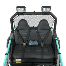 Двухместный детский электромобиль багги M 4969 EBLR-15 (24V) бирюзовый, моторы 4х80W фото 86