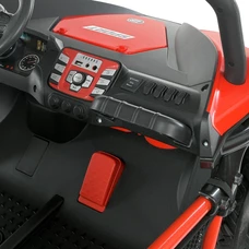 Двухместный детский электромобиль багги M 4969(2) EBLR-3 (24V) красный, моторы 2х150W фото 71