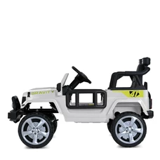 Детский электромобиль джип M 5103 EBLR-1 белый, моторы 2х40W фото 37
