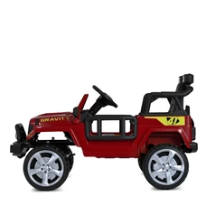 Детский электромобиль джип M 5103 EBLR-3 красный, моторы 2х40W фото 14