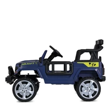 Детский электромобиль джип M 5103 EBLR-4 синий, моторы 2х40W фото 37