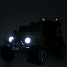 Детский электромобиль джип M 5103 EBLR-10 зеленый, моторы 2х40W фото 54