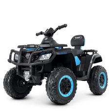 Детский квадроцикл на аккумуляторе M 4868 EL-4 (24V) синий, 4 мотора фото 37