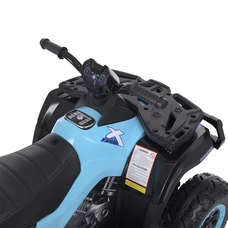 Детский квадроцикл на аккумуляторе M 4868 EL-4 (24V) синий, 4 мотора фото 86
