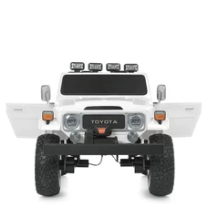 Двухместный детский электромобиль джип M 4968 EBLR-1 (24V) белый, 4 мотора фото 14