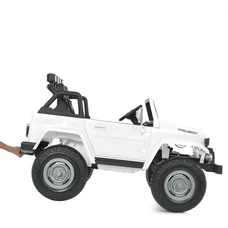 Двухместный детский электромобиль джип M 4968 EBLR-1 (24V) белый, 4 мотора фото 37