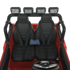 Двухместный детский электромобиль джип M 4968 EBLR-3 (24V) красный, 4 мотора фото 92