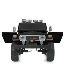 Двухместный детский электромобиль джип M 4968 EBLR-2 (24V) черный, 4 мотора фото 14