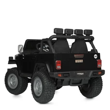 Двухместный детский электромобиль джип M 4968 EBLR-2 (24V) черный, 4 мотора фото 21