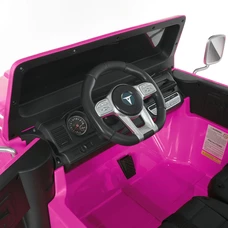 Двухместный детский электромобиль джип M 4968 EBLR-8 (24V) розовый, 4 мотора фото 71