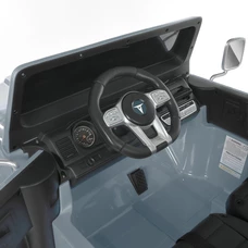 Двухместный детский электромобиль джип M 4968 EBLR-11 (24V) серый, 4 мотора фото 86