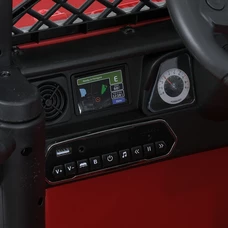 Детский электромобиль джип JJ 2122 EBLR-3 красный, мягкое сиденье фото 92