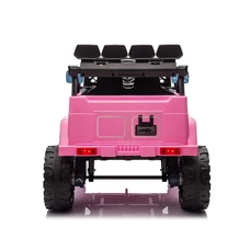 Детский электромобиль джип JJ 2122 EBLR-8 розовый, мягкое сиденье фото 16