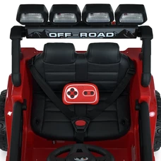 Детский электромобиль джип JJ 2122 EBLR-8 розовый, мягкое сиденье фото 28