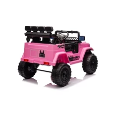 Детский электромобиль джип JJ 2122 EBLR-8 розовый, мягкое сиденье фото 54