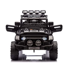 Детский электромобиль джип JJ 2122 EBLR-10 темно-зеленый, мягкое сиденье фото 37