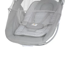 Убаюкивающий центр - шезлонг 8016 светло-серый, пульт, таймер, игрушки, музыка, APP, USB фото 21