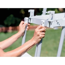 Intex 28067, лестница для бассейна, высота 132 см. фото 21