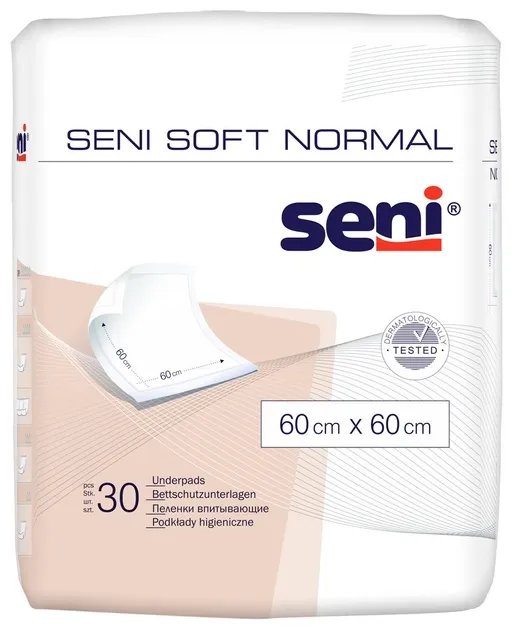 Одноразовые пеленки Seni Soft Normal 60х60 см 30 шт (5900516692568)