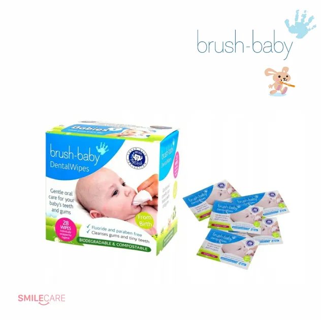 Салфетки Brush-Baby Dental Wipes 1 шт