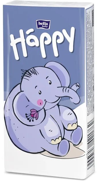 Платочки бумажные Bella Baby Happy трехслойные 9х10 шт (BB-042-H090-004) (5900516421984)