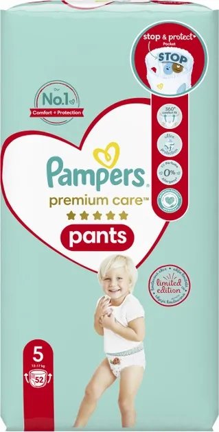 Подгузники-трусики Pampers Premium Care Pants 5 12-17 кг 52 шт (81670020) (8001090760036)