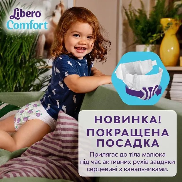 Подгузники Libero Comfort 13-20 кг Размер 6 42 шт (7322541757049)