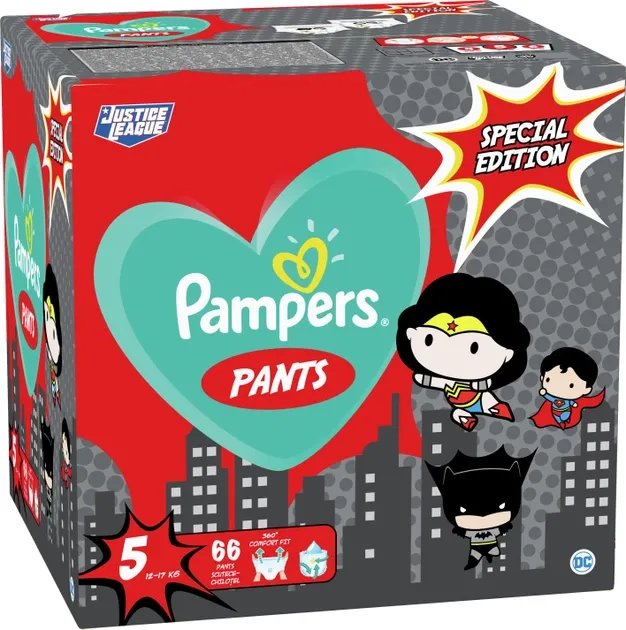 Подгузники-трусики Pampers Pants Special Edition Размер 5 (12-17 кг) 66 шт (8001841968292)