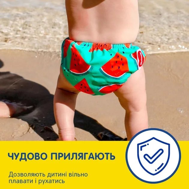 Многоразовые подгузники-трусики Huggies Little Swimmers для плавания 2-3 1 шт (5029053583044)