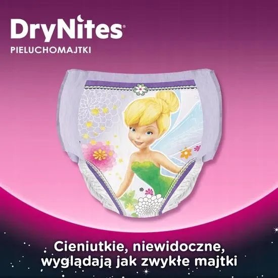 Подгузники-трусики Huggies DryNites для девочек 4-7 лет 10 шт. (5029053527581)