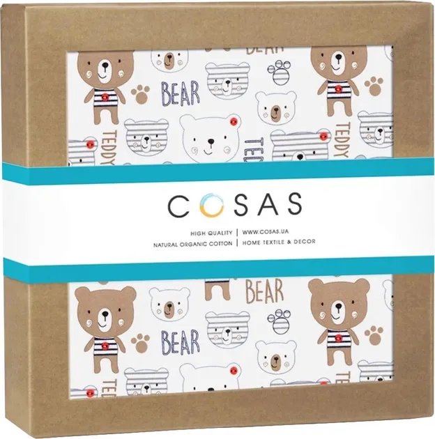 Пеленка Cosas Bear 80х100 см (4822052189726)