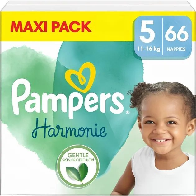 Подгузники Pampers Harmonie Размер 5 (11-16 кг) 66 шт (8006540941249)