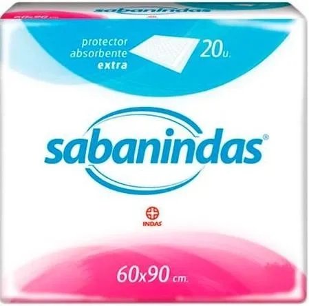 Одноразовые пеленки Sabanindas Extra Protect 60x90cm 20 шт (8410520023038)