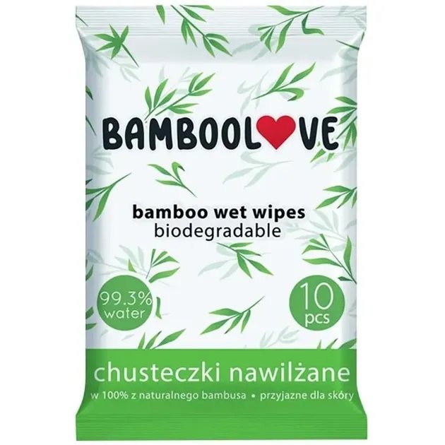 Детские влажные салфетки Bamboolove Pocket Wipes 10 шт. (5905317625005)