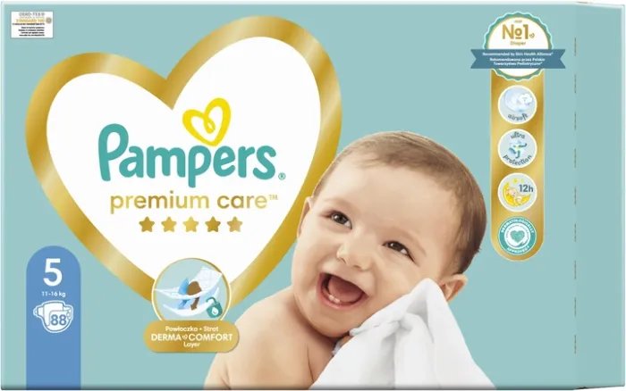 Подгузники Pampers Premium Care Размер 5 11-16 кг 88 шт (4015400541813)