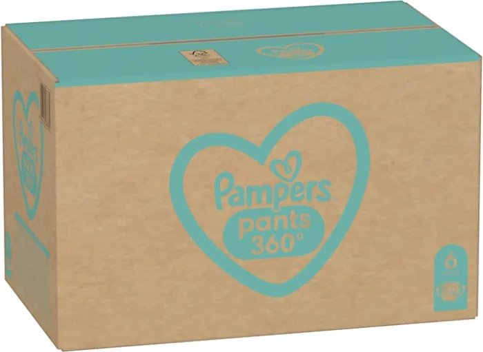 Подгузники-трусики Pampers Pants Размер 6 (14-19 кг) 132 шт (8001090808080_8006540068632)