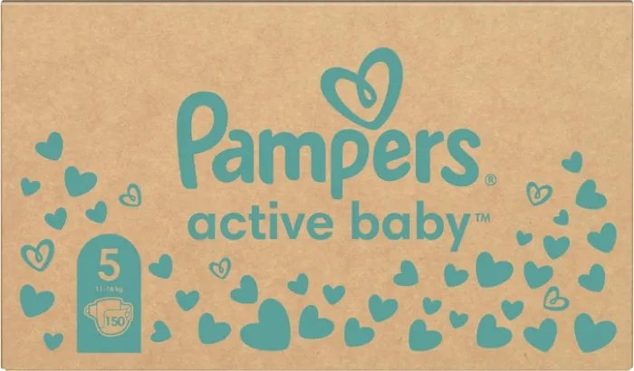 Подгузники Pampers Active Baby Размер 5 (Junior) 11-16 кг 150 шт (8001090910981)