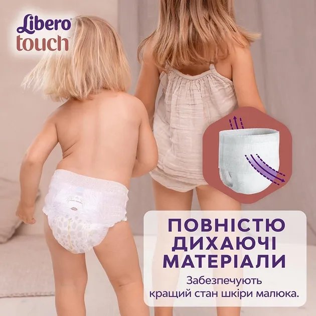 Подгузники-трусики Libero Touch Pants размер 3 (5-9 кг) 36 шт (7322541739472)