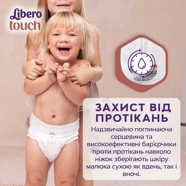 Подгузники-трусики Libero Touch Pants размер 3 (5-9 кг) 36 шт (7322541739472)